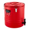 Insulated Beverage Dispenser, 8 Gal/30.3L Thermal Hot and Cold Drink Server Dispenser with Spigot