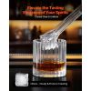 Countertop Ice Maker, 22 lbs per Day, Self-Cleaning Portable Machine with Tong, Drawer-Style Ice Access, Ice-Making Machine with Large Square Cubes