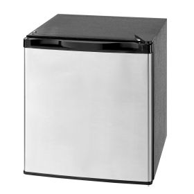 Mini Fridge, 1.6 Cu.Ft, Single Door Compact Refrigerator, Adjustable Temperature, Metal Shelf, Energy Efficient Small Refrigerator, Reversible Door (Default: Default)