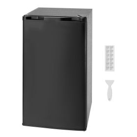 Mini Fridge, 3.2 Cu.Ft, Single Door Compact Refrigerator, Adjustable Temperature, Glass Shelf, Energy Efficient Small Refrigerator, Reversible Door (Default: Default)